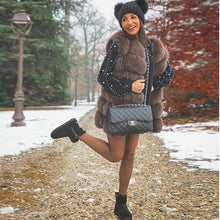 Load image into Gallery viewer, FURSARCAR Real Natural Fur Vest Women Fox Fur Coat 2019 New Luxury Female Fur Jacket Warm Thick Long Winter Fur Vest Waistcoat