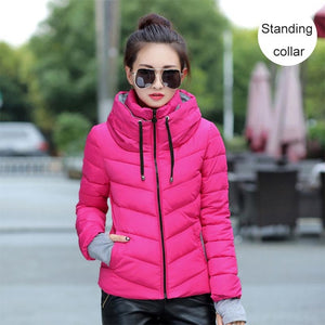 NEEDBO Long Down Jacket Women ultra Light Down Coat Winter Oversize Winter Autumn Warm Puffer jacket Coat Lady Down Jacket Parka