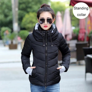 NEEDBO Long Down Jacket Women ultra Light Down Coat Winter Oversize Winter Autumn Warm Puffer jacket Coat Lady Down Jacket Parka