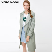 Load image into Gallery viewer, Vero Moda Women&#39;s Straight Fit Two-tiered Lapel Minimalist Trench Coat | 318321536