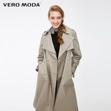 Load image into Gallery viewer, Vero Moda Women&#39;s Straight Fit Two-tiered Lapel Minimalist Trench Coat | 318321536