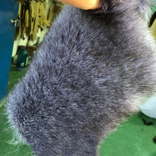 Load image into Gallery viewer, ZADORIN New Luxury Faux Fox Fur Vest Women Plus Size Furry Short Faux Fur Vests Coat Fur Gilet Fourrure Autumn Winter Overcoat