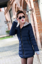 Load image into Gallery viewer, NEEDBO Long Down Jacket Women ultra Light Down Coat Winter Oversize Winter Autumn Warm Puffer jacket Coat Lady Down Jacket Parka