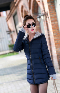 NEEDBO Long Down Jacket Women ultra Light Down Coat Winter Oversize Winter Autumn Warm Puffer jacket Coat Lady Down Jacket Parka