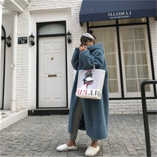 Load image into Gallery viewer, Fur Coat Autumn Winter 2019 Hot Sale Women Faux Fur Coat Teddy Coat Imitation Rabbit Hair Long Hooded Fur Coats Sheepskin Coat