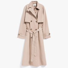 Load image into Gallery viewer, HDY Haoduoyi 2019 Autumn New High Fashion Brand Women Classic Double Breasted Waterproof Trench Coat Raincoat Business Outerwear