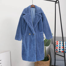 Load image into Gallery viewer, Luxury Fashion Leopard Long Teddy Bear Jackets Coats Women 2018 Winter Thick Warm Outerwear Brand Fashion Faux Fur Coat Female