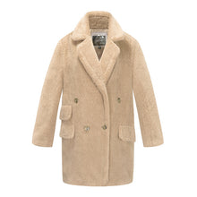 Load image into Gallery viewer, JAZZEVAR 2019 Winter new arrival fur coat women high quality mid-length style outerwear loose clothing warm coat women K9052
