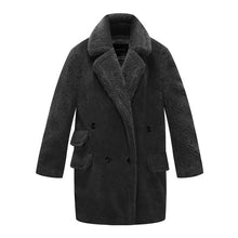 Load image into Gallery viewer, JAZZEVAR 2019 Winter new arrival fur coat women high quality mid-length style outerwear loose clothing warm coat women K9052