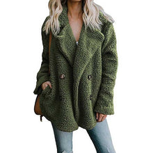 Load image into Gallery viewer, 2019 Winter Faux Fur Coat Women Autumn Oversized Outerwear Female Overcoat Thick Warm Ladies Teddy Bear Coat Winter Coats