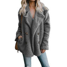 Load image into Gallery viewer, 2019 Winter Faux Fur Coat Women Autumn Oversized Outerwear Female Overcoat Thick Warm Ladies Teddy Bear Coat Winter Coats