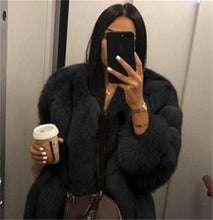 Load image into Gallery viewer, Winter warm Plush Teddy Coat Luxury Soft Fur Jacket Coat High Quality Women Thick Faux fur Coat