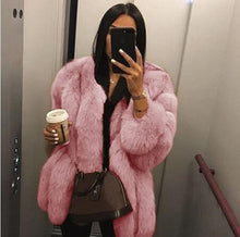 Load image into Gallery viewer, Winter warm Plush Teddy Coat Luxury Soft Fur Jacket Coat High Quality Women Thick Faux fur Coat