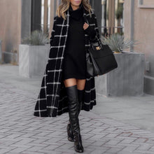 Load image into Gallery viewer, New Fashion Fall /Autumn Casual Simple Classic Long Trench Coat with Belt Chic Female Windbreaker Long Coat Women Winter Clothes