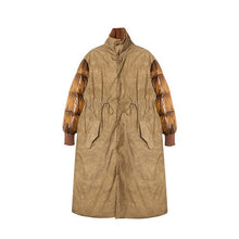 Load image into Gallery viewer, Original Design 2019 Women Winter Thick Warm Casual Loose Coffee Long White Duck Down Jacket Reversible Puffer Coat veste femme