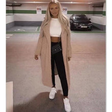 Load image into Gallery viewer, Autumn Winter Faux Fur Teddy Coat Women 2019 Casual Plus Size Long Jacket Female Thick Warm Black Outwear manteau fourrure femme