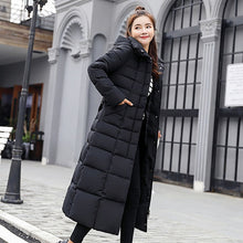 Load image into Gallery viewer, 2019 New Arrival Fashion Slim X-Long Women Winter Jacket Cotton Padded Warm Thicken Ladies Coat Long Coats Parka Womens Jackets