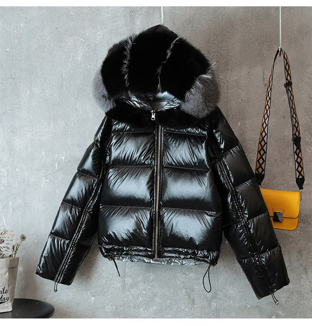RICORIT White Duck Two-sided Clothes Light Jacket Women Duck Down Jacket Woman Down Jacket Coat Women Jacket