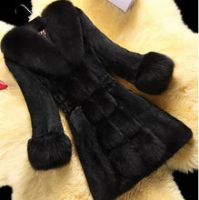 Load image into Gallery viewer, New Plus Size Women Clothes S-6XL Winter Coat Office Lady Faux Fur Coat Elegant Female Outwear Slim Teddy Jacket Women Warm Coat