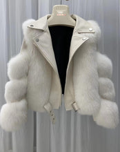 Load image into Gallery viewer, ZDFURS* new arrival women winter thick fur coat real fox fur vest high quality fox waistcoat fur gilet