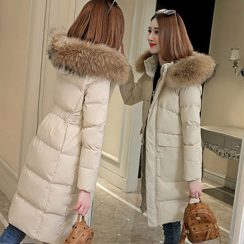 Female Down jacket Winter Down Jacket Women Hat Down jacket In Winter Ultra Light Duck Down Warm  Outwear Hooded Long Sleeve