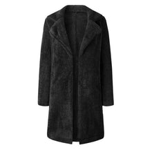 Load image into Gallery viewer, 3XL Plus Size Fashion Faux Fur Coat Women Winter Long Coat 2019 Autumn Warm Soft Zipper Teddy Jacket Female Overcoat Outwear