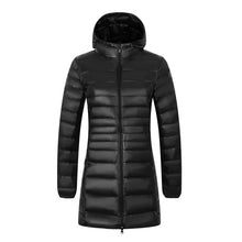 Load image into Gallery viewer, NewBang Brand 6XL 7XL 8XL Plus Size Down Coat Female Long Winter Ultra Light Down Jacket Women Hooded Feather Jacket Warm Coat