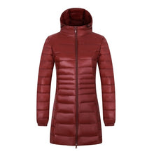 Load image into Gallery viewer, NewBang Brand 6XL 7XL 8XL Plus Size Down Coat Female Long Winter Ultra Light Down Jacket Women Hooded Feather Jacket Warm Coat