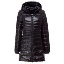 Load image into Gallery viewer, NewBang 7XL 8XL Plus Long Down Jacket Women Winter Ultra Light Down Jacket Women With Hooded Down Coat Female Big Size Coats